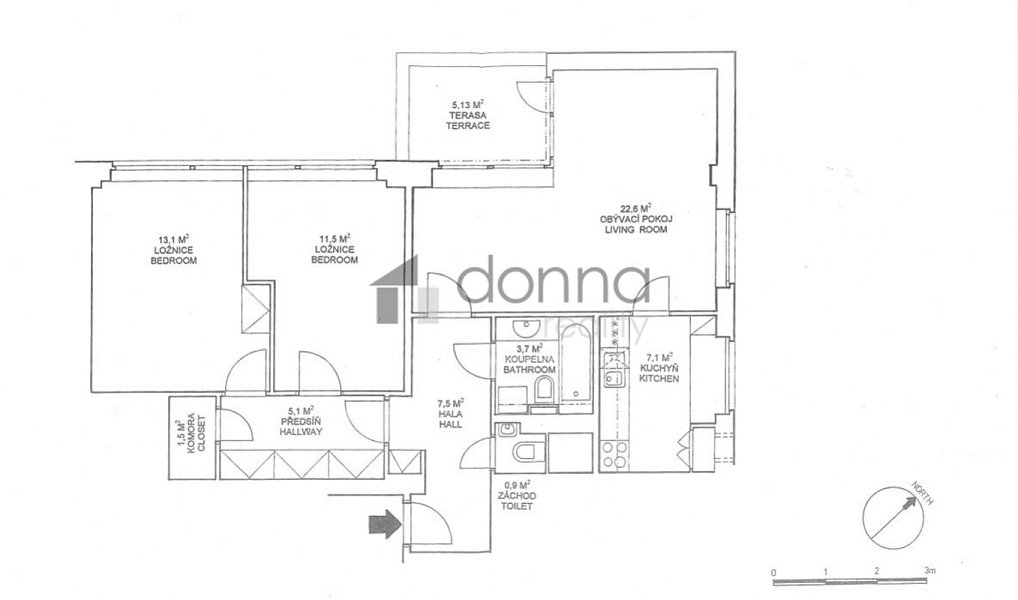 Pronájem bytu 3+1 78 m², Praha – náhled fotky 17