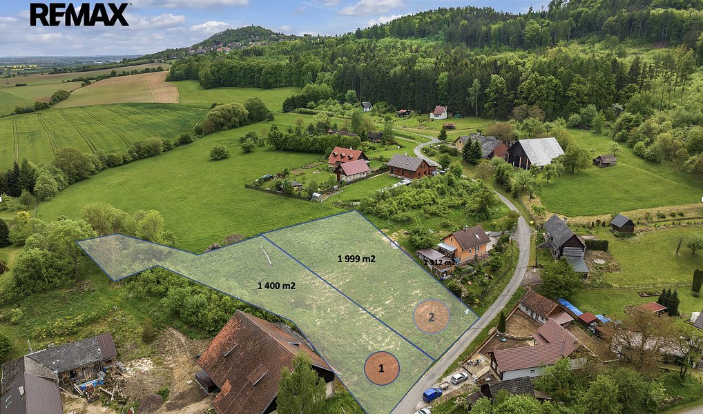 Prodej stavebního pozemku 3 399 m², Podhradí – náhled fotky 7