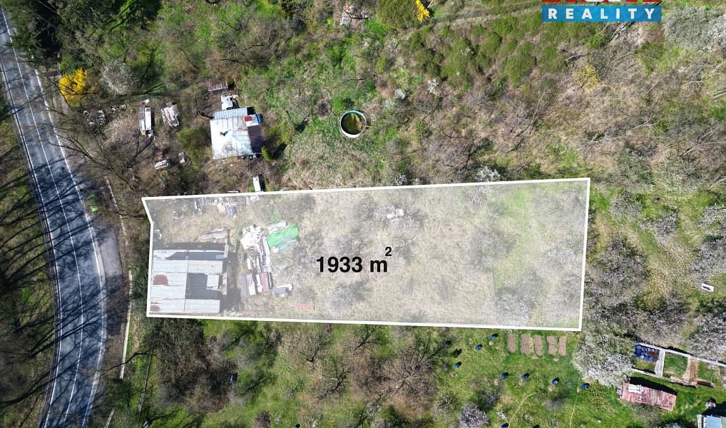 Prodej zahrady 1 635 m², Želešice – náhled fotky 2