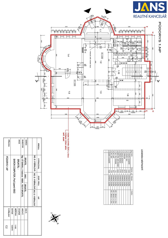 Pronájem kanceláře 179 m² — photo 3