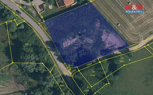 Prodej stavebního pozemku 1 100 m², Chrastava - Horní Vítkov, okres Liberec