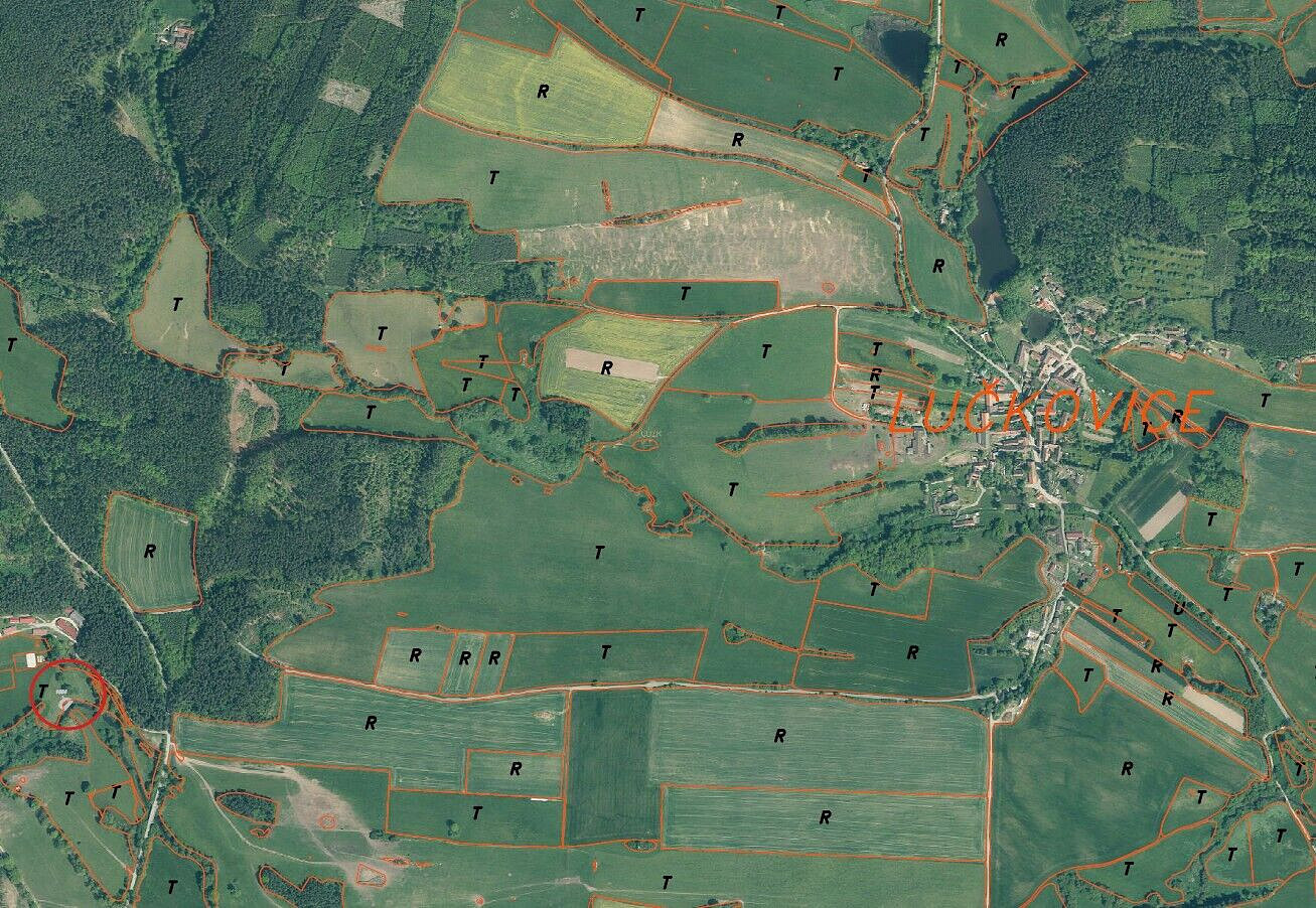 Prodej pozemku Lučkovice – pohled 4