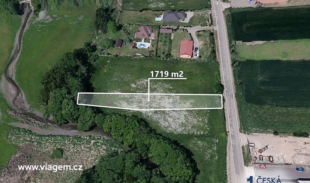 Prodej stavebního pozemku 1 719 m², Bystřice – náhled fotky 2