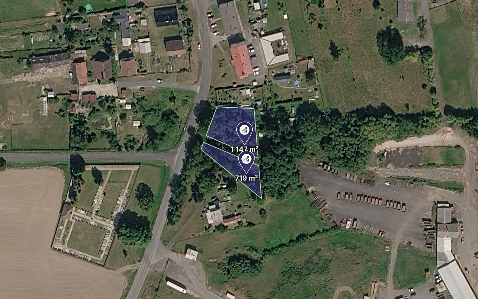 Prodej pozemku 1 866 m²