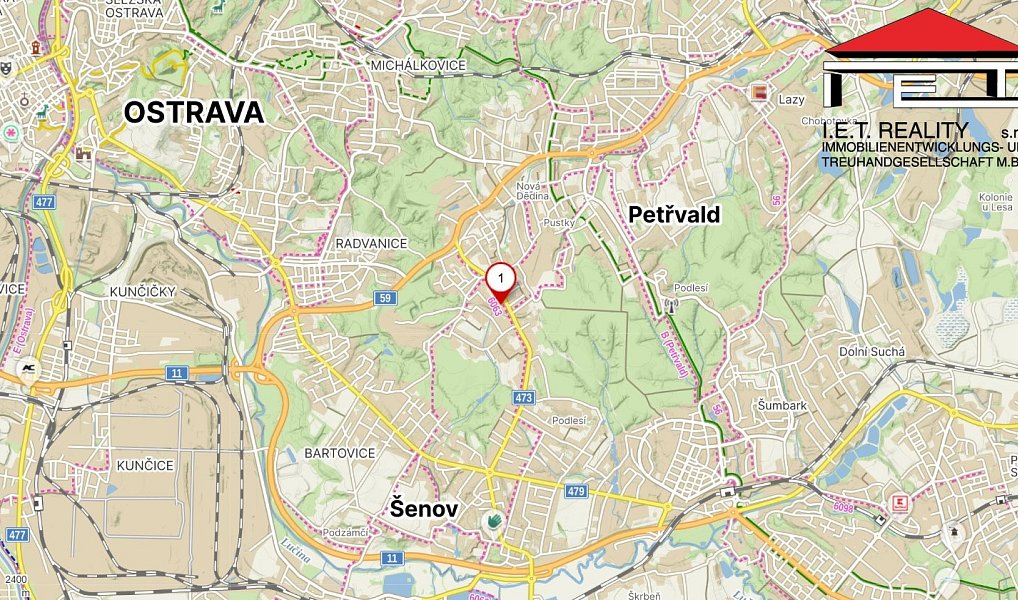 Prodej stavebního pozemku 3 054 m², Ostrava – náhled fotky 7