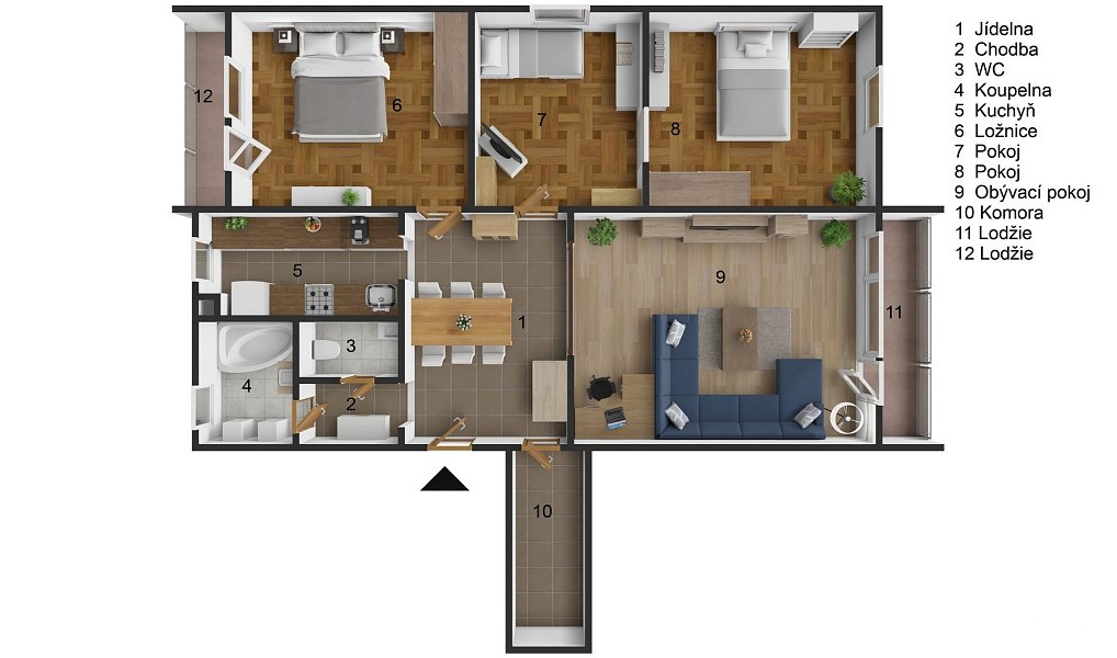 Prodej bytu 4+1 90 m², Liberec – náhled fotky 14
