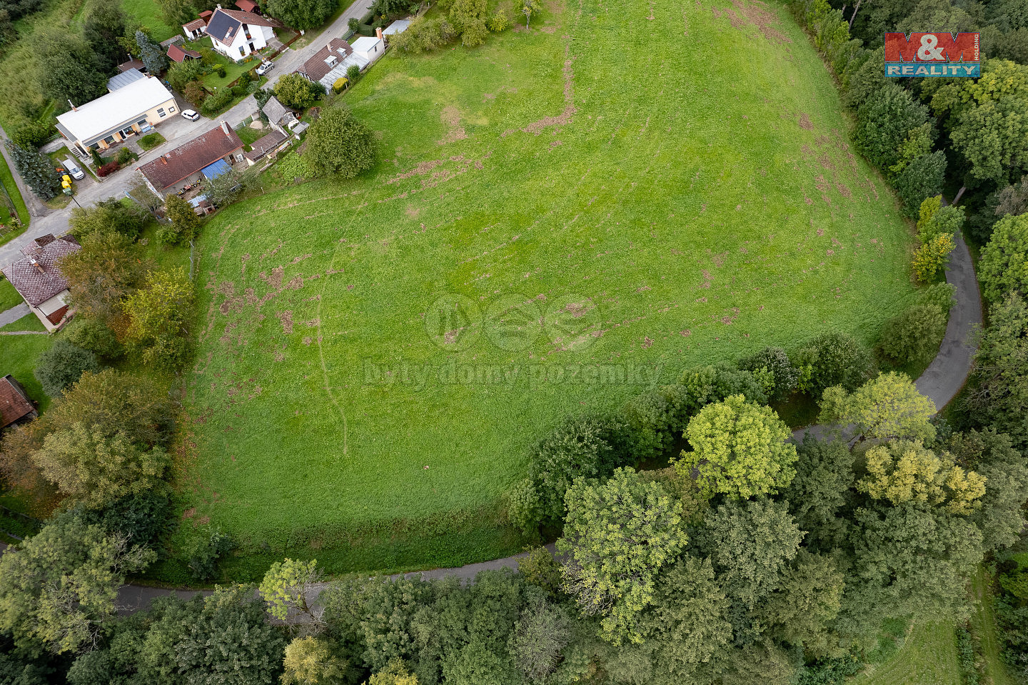 Prodej stavebního pozemku 6 533 m² – pohled 2
