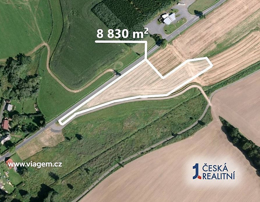 Prodej pole 5 886 m² – fotografie 2