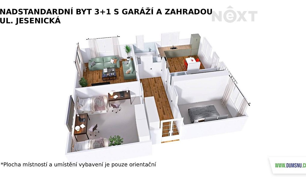 Prodej bytu 3+1 107 m², Šumperk – náhled fotky 26