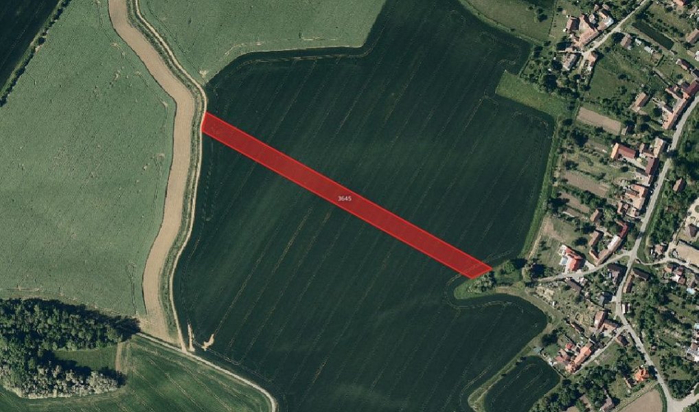Prodej pole 51 186 m², Pačlavice – náhled fotky 2