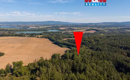 Prodej lesa 1 757 m², Cheb - Podhrad