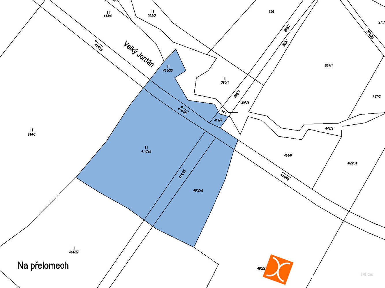 Prodej pole 493 m² – fotografie 2
