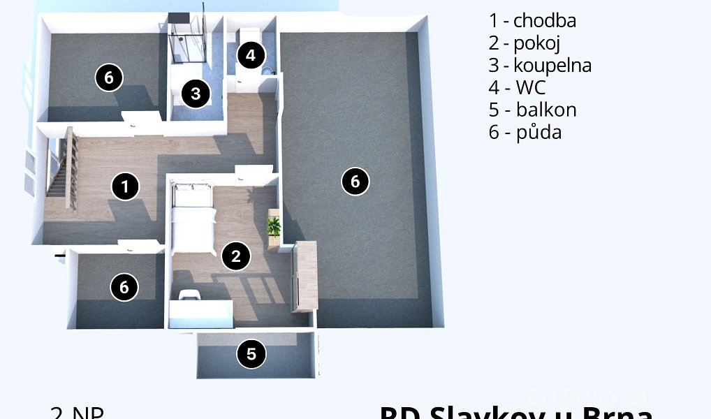 Prodej domu 227 m² s pozemkem 227 m², Slavkov u Brna – náhled fotky 27