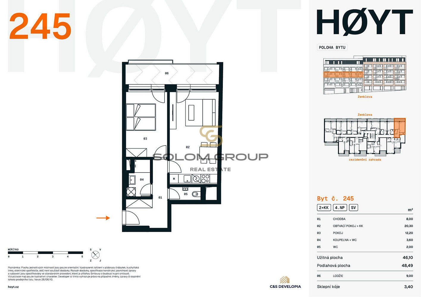 Prodej bytu 2+kk 57 m² – fotografie 5