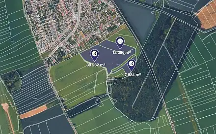 Prodej pole 58 502 m², Šťáhlavy, okres Plzeň-město