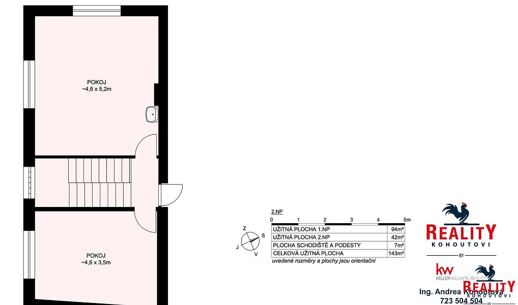 Prodej domu 143 m² s pozemkem 554 m², Roudná – náhled fotky 19