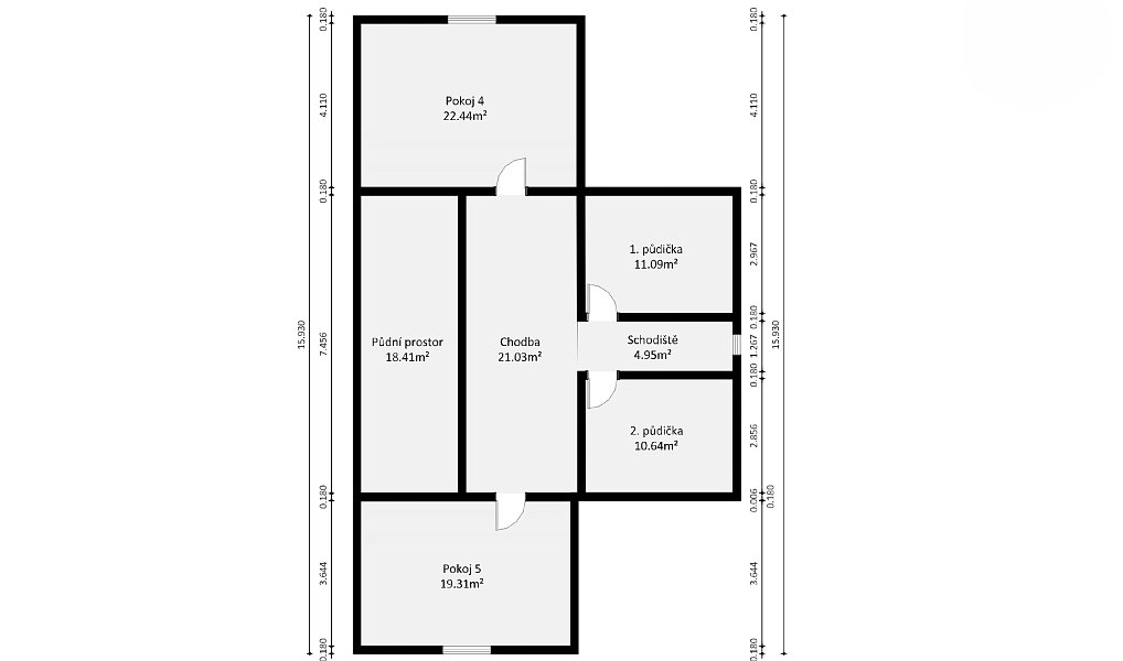 Prodej domu 250 m² s pozemkem 551 m², Chocerady – náhled fotky 3