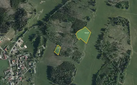 Prodej pole 17 409 m², Řídelov, okres Jihlava