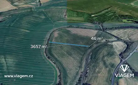 Prodej pole 771 m², Zdounky, okres Kroměříž