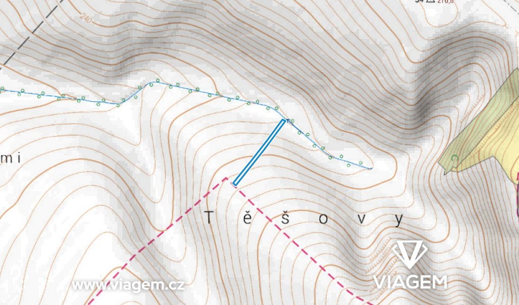 Prodej pole 826 m², Kunovice – náhled fotky 3