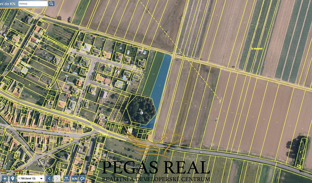Prodej stavebního pozemku 3 390 m², Hrádek – náhled fotky 6