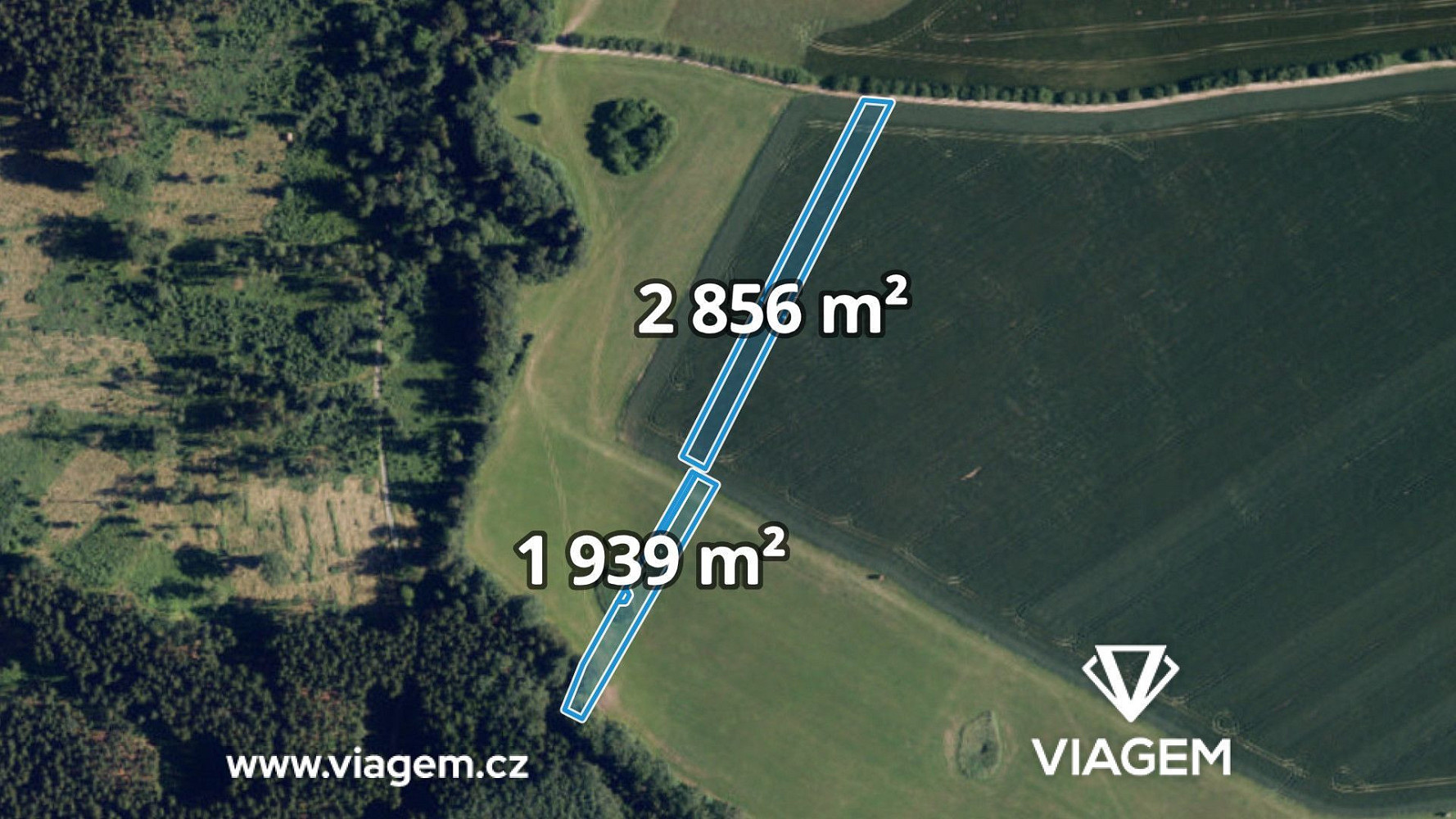 Prodej pole 3 189 m²