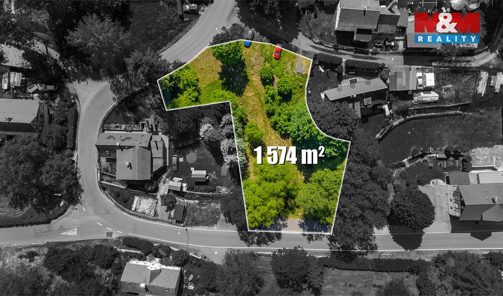 Prodej stavebního pozemku 1 574 m², Růžová – náhled fotky 18