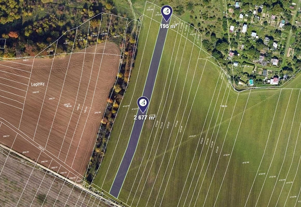 Prodej pole 2 872 m²