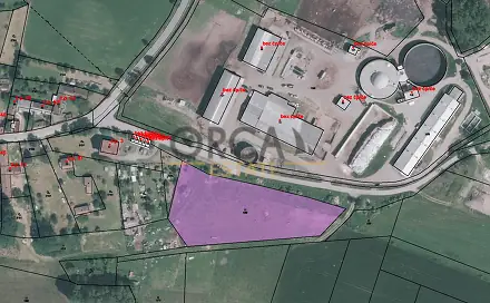 Prodej komerčního pozemku 6 728 m², Kadov, okres Strakonice