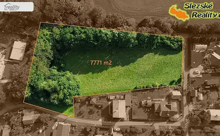Prodej stavebního pozemku 7 771 m², Fryčovice, okres Frýdek-Místek