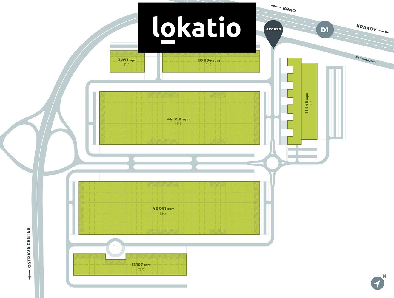 Pronájem skladovacích prostor 5 240 m² – fotografie 4