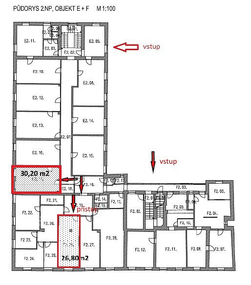 Pronájem kanceláře 26 m² – fotografie 5