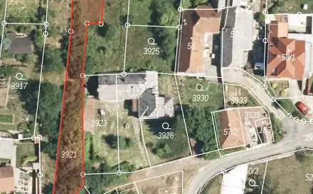 Prodej stavebního pozemku 377 m², Ořechov, okres Uherské Hradiště