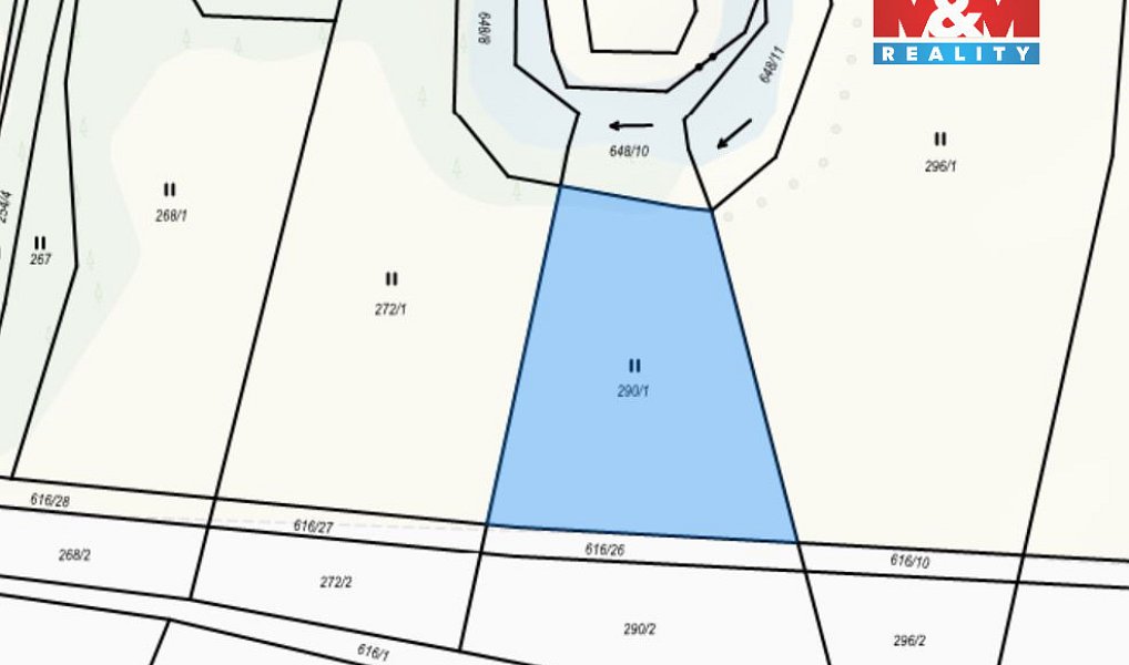 Prodej louky 818 m², Pardubice – náhled fotky 2