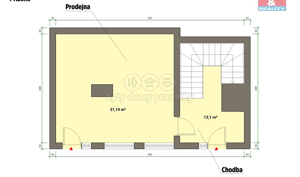Pronájem obchodních prostor 31 m², Mariánské Lázně – náhled fotky 3
