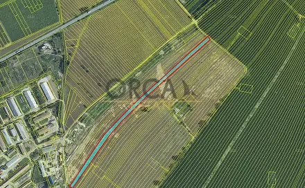 Prodej pole 9 415 m², Hrušky, okres Břeclav