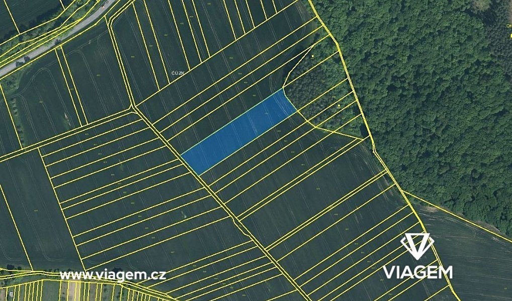 Prodej pole 5 443 m², Nedachlebice – fotka 1 z 5