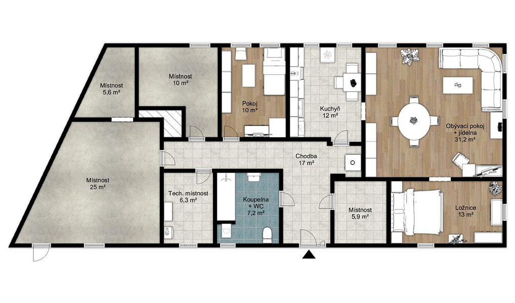 Prodej domu 135 m² s pozemkem 763 m², Dolní Podluží – náhled fotky 7
