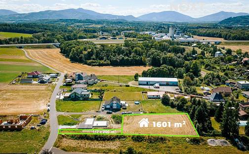 Prodej stavebního pozemku 1 701 m², Staré Město