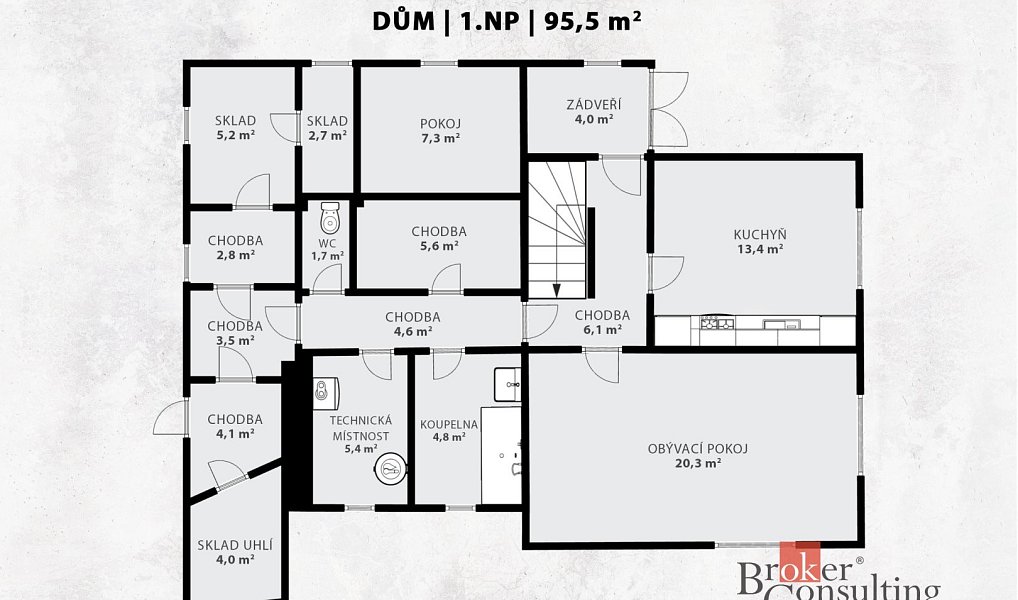 Prodej domu 140 m² s pozemkem 891 m², Černousy – náhled fotky 13