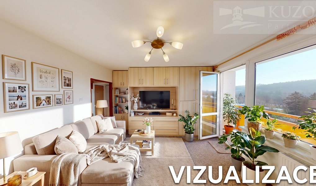 Pronájem bytu 1+1, 36 m², Příbram VIII - Příbram, Příbram