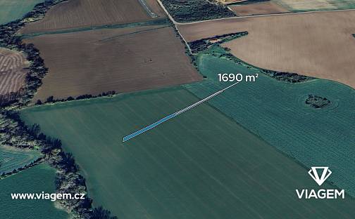 Prodej pole 845 m², Boršice, okres Uherské Hradiště