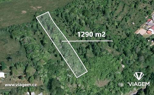 Prodej zahrady 1 290 m², Halenkovice, okres Zlín
