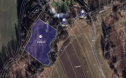 Prodej louky 10 376 m², Pelhřimov