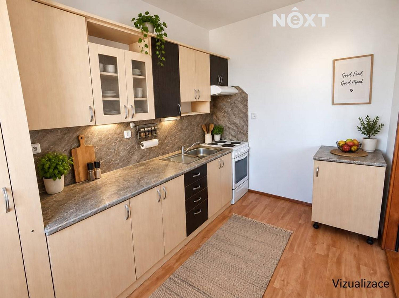Pronájem bytu 2+1 45 m² – fotografie 2