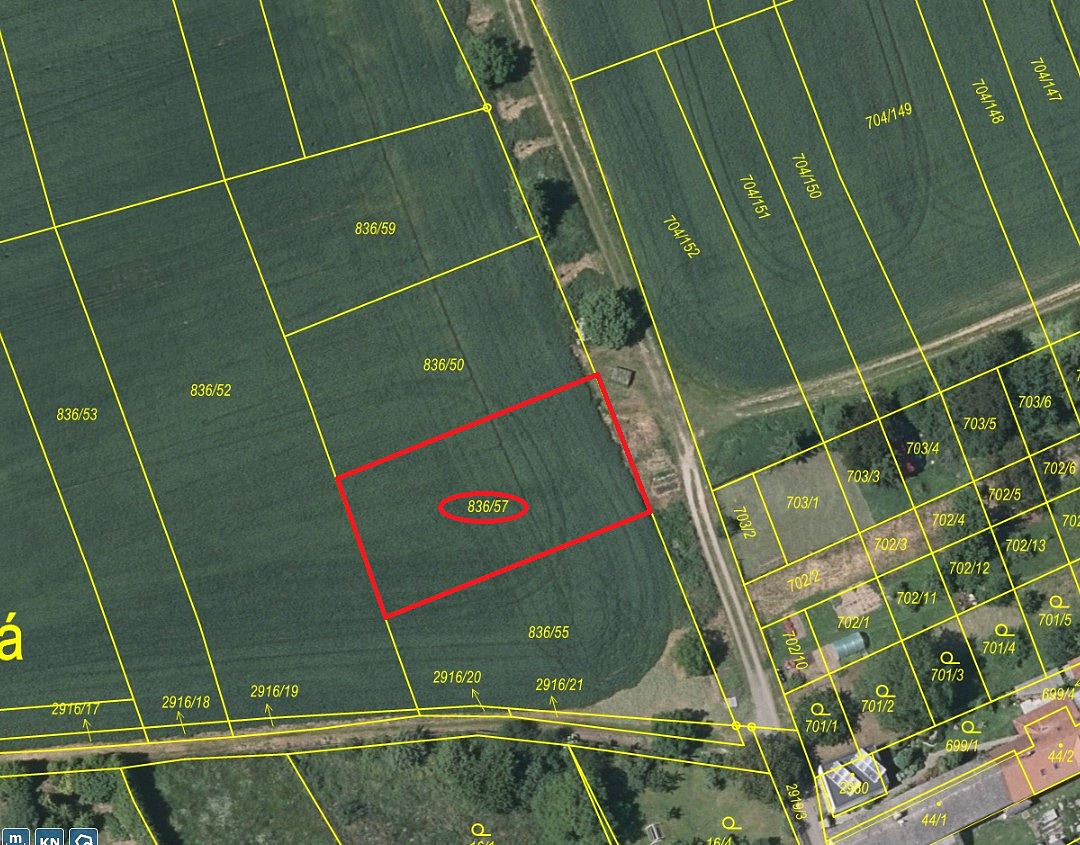 Prodej stavebního pozemku 803 m²