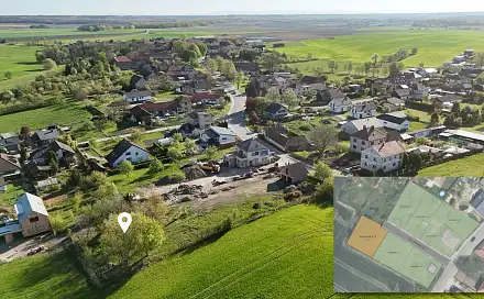 Prodej stavebního pozemku 644 m², Bukovina nad Labem, okres Pardubice