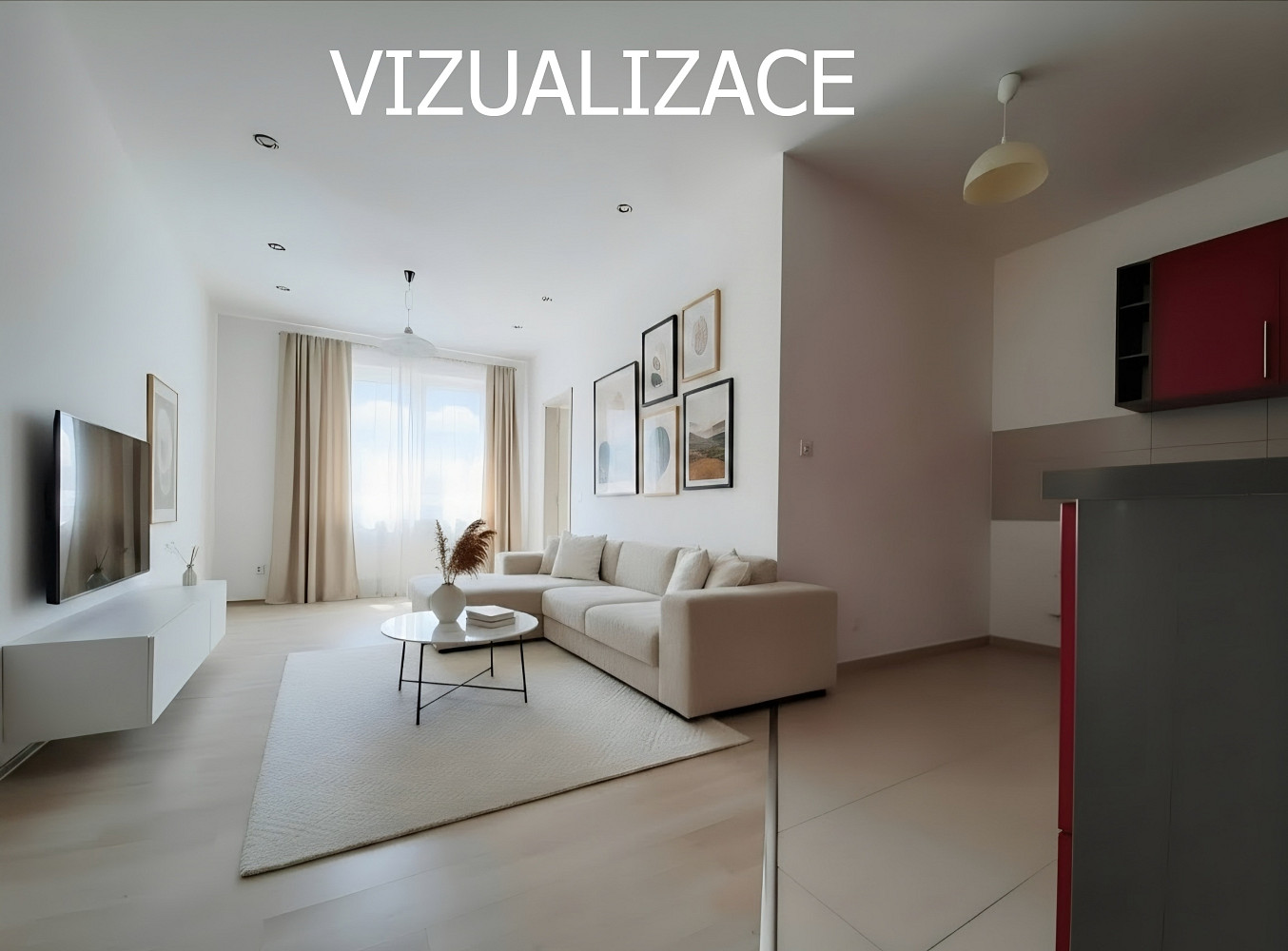 Pronájem bytu 2+kk 43 m² – fotografie 4