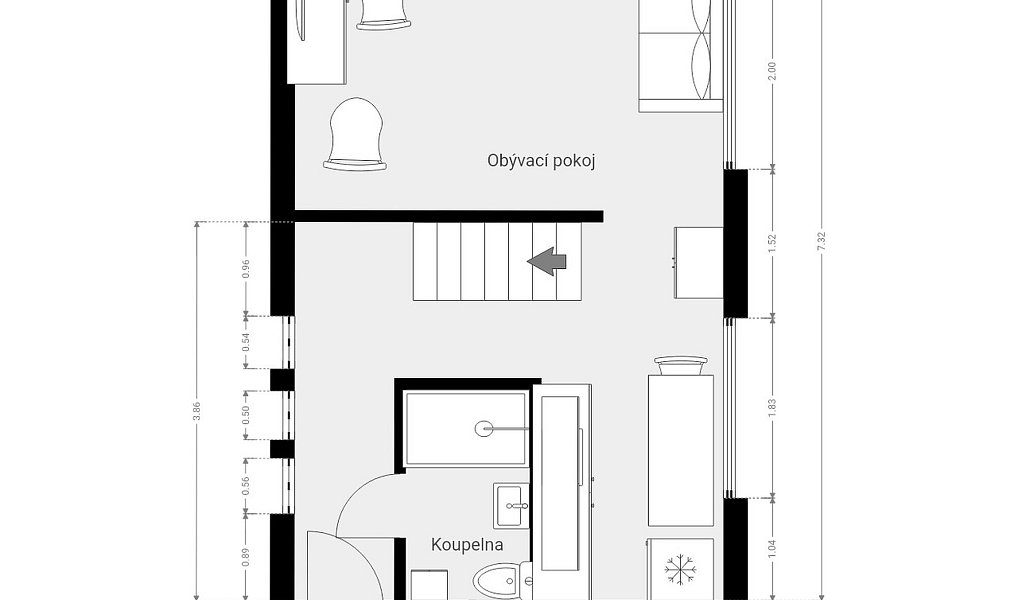 Prodej domu 41 m² s pozemkem 411 m², Buchlovice – náhled fotky 19