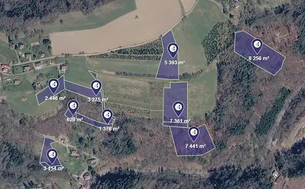 Prodej louky 4 410 m², Koberovy, okres Jablonec nad Nisou